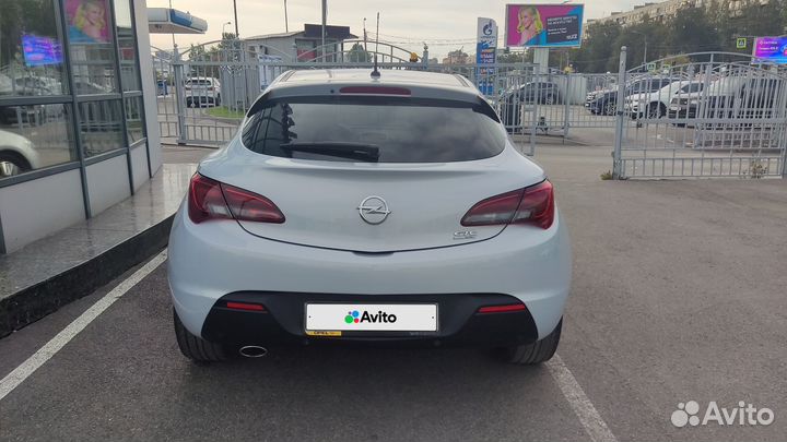 Opel Astra GTC 1.4 AT, 2012, 154 000 км