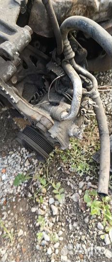 Компрессор кондиционера на Митсубиси eclipse 3