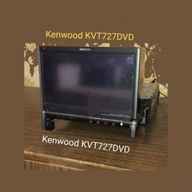 Kenwood KVT-727DVD +рессивер+усилитель