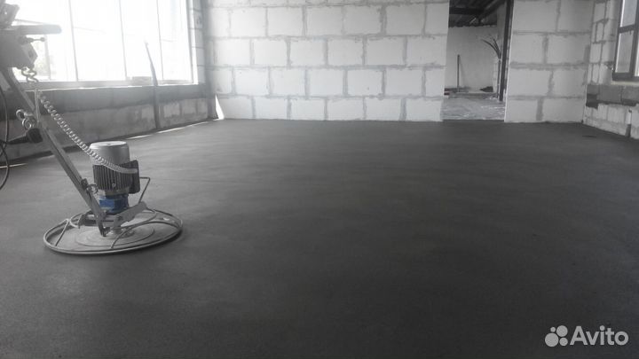 Стяжка пола под ключ