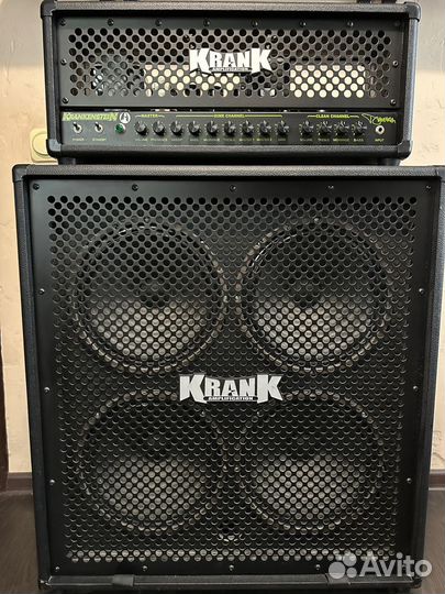Krank Krankenstein Dimebag Pantera+Rev Cab 4x12