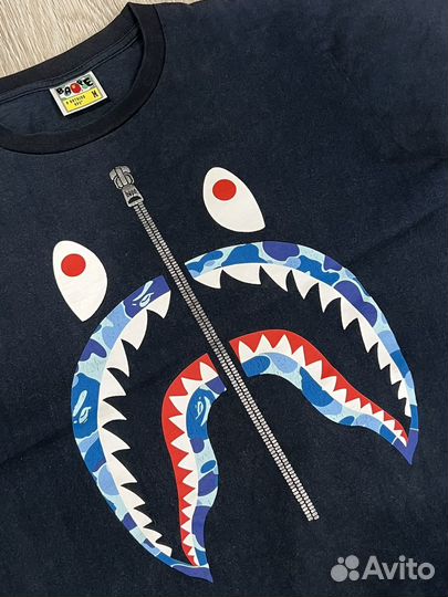 Футболка bape shark оригинал