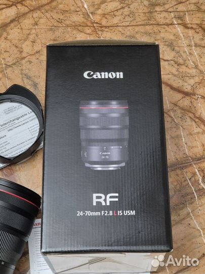 Canon RF 24-70mm F/2.8L IS USM