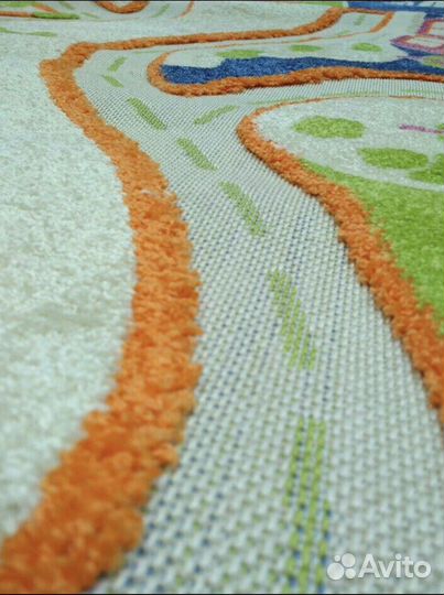 Ковер детский с дорогами
