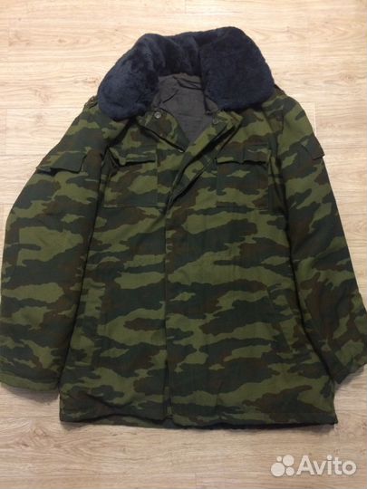 Куртка зимняя камуфлированная с подкладкой