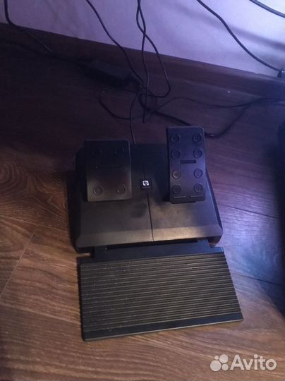 Игровой руль artplays v 1200 с педалями