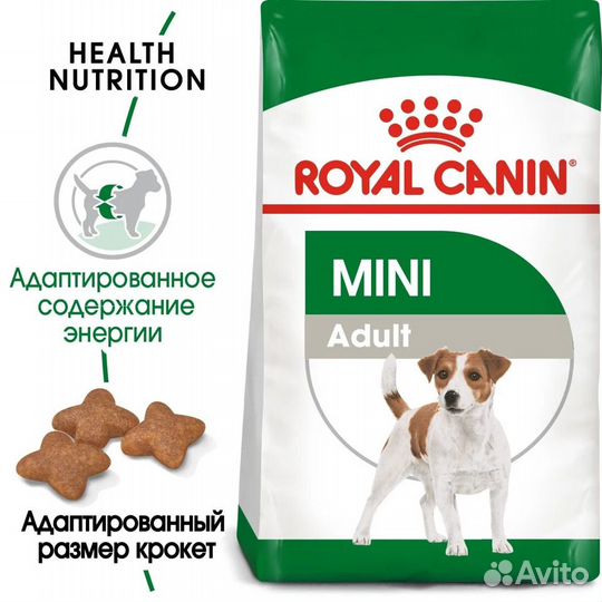 Корм для собак мелких пород Royal Canin Mini, 8 кг