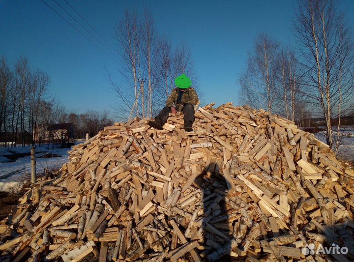 Дрова от 1м.куб.колотые