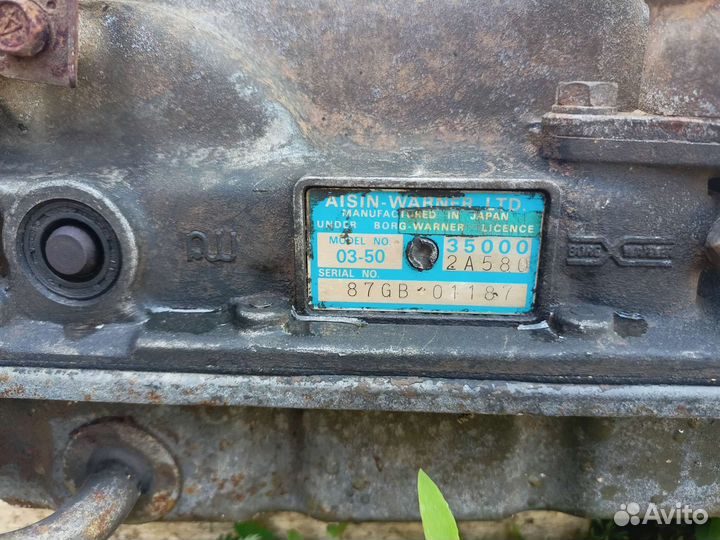 АКПП к двигателю 1S toyota