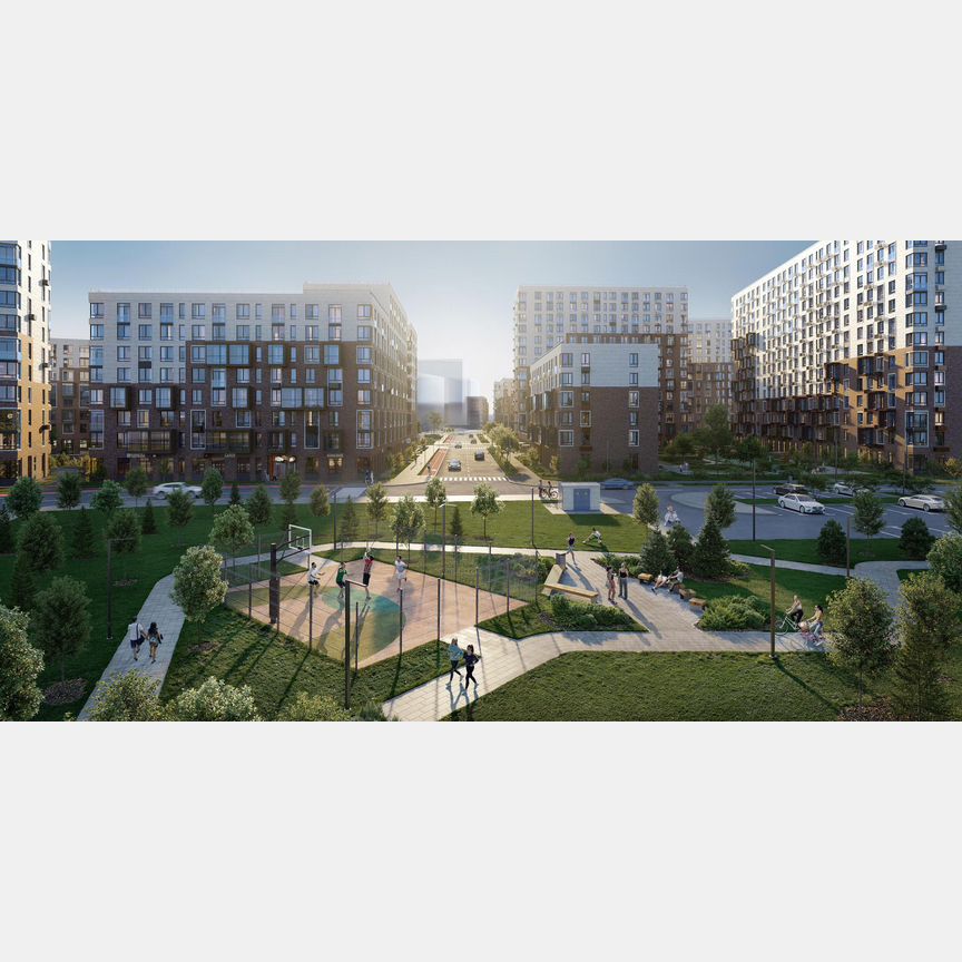 1-к. квартира, 34,6 м², 9/12 эт.