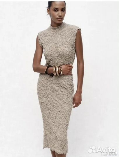 Платье Zara из трикотажа новое M, с этикеткой