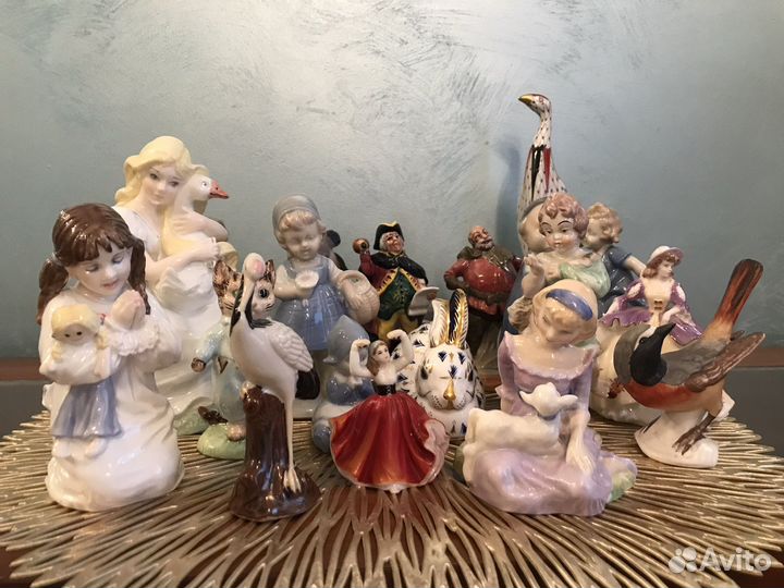 Фарфоровые статуэтки Англия, Германия