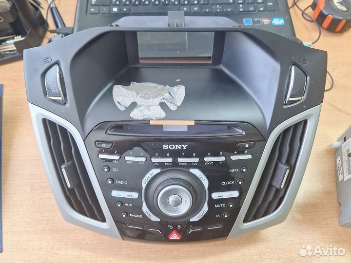 Магнитола sony ford focus 3