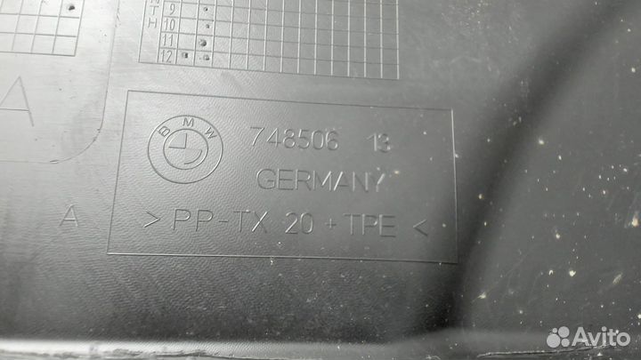 Жабо под дворники BMW X1 (F48), 2016