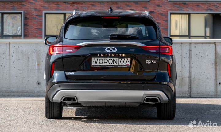 Аренда Infinity QX50 от одной минуты в Москве