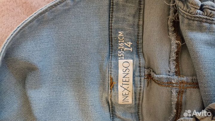 Новый Джинсовый комбинезон для девочки