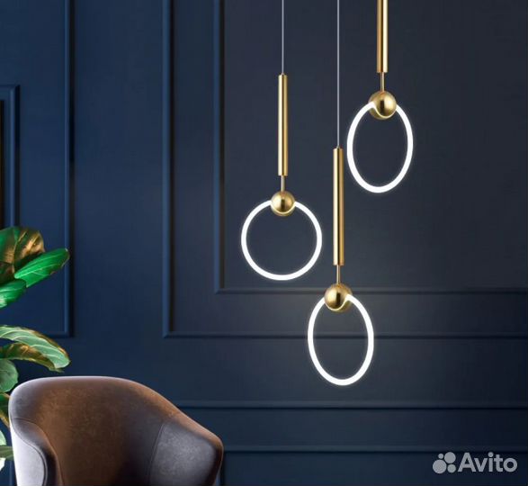 Подвесной светильник Nigero D30 Золото