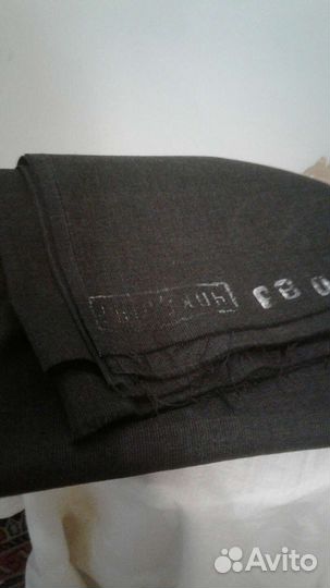 Отрез шерстяной костюмной ткани