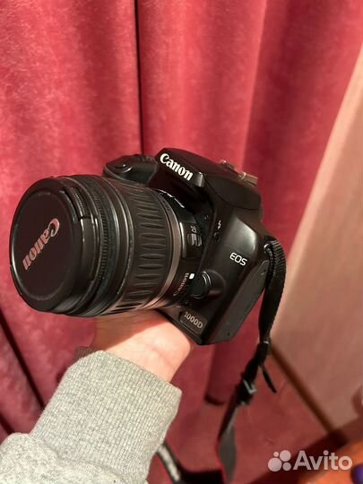 Зеркальный фотоаппарат canon 1000d