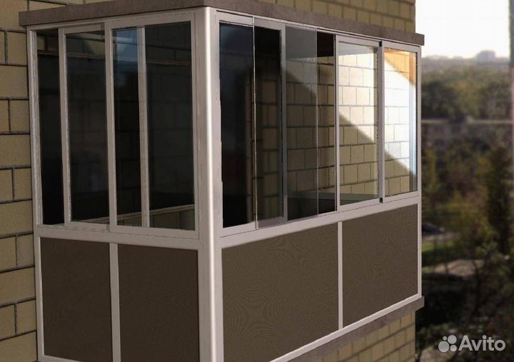 Пластиковый балкон