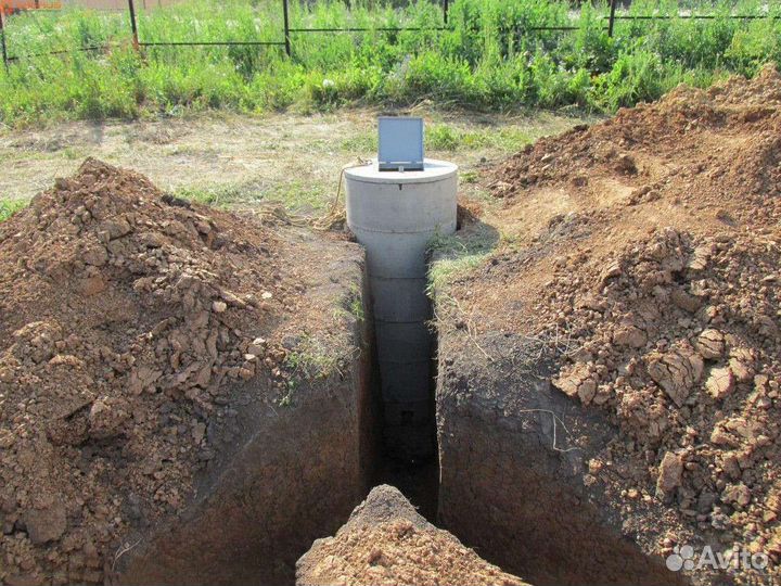 Копка колодцы,прокол,водопровод,канализациятраншеи