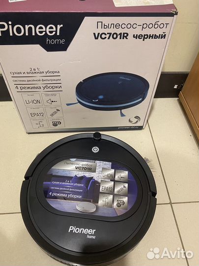 Робот-пылесос Pioneer home VC701R арт.5065