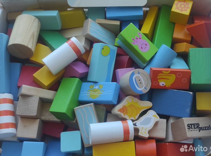 Деревянный конструктор Морская сказка