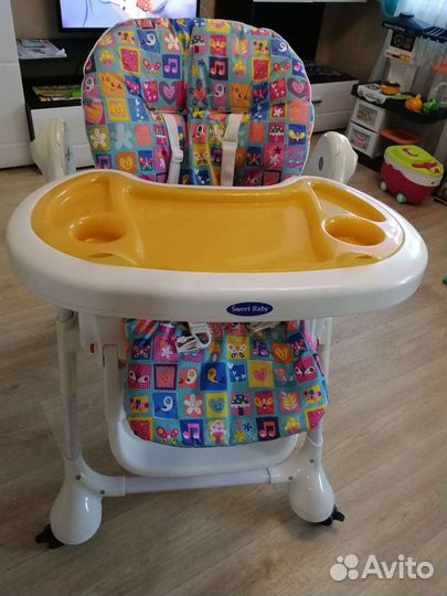 Стульчик для кормления sweet baby luxor