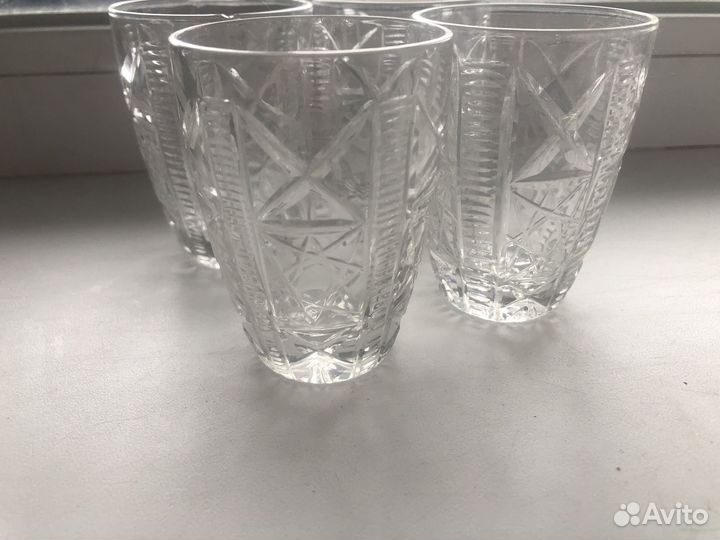 Стопки хрустальные СССР