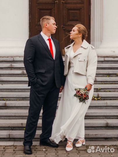 Мужской классический костюм 56-58