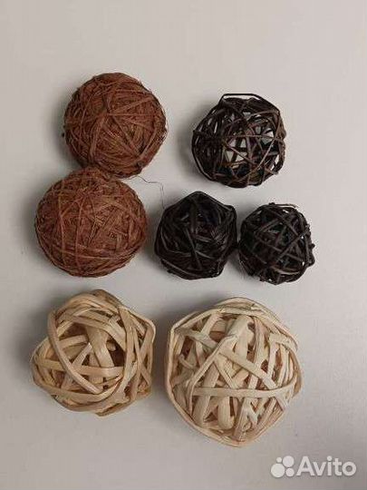 Интерьерные шары IKEA. Декор для дома. 7 шт