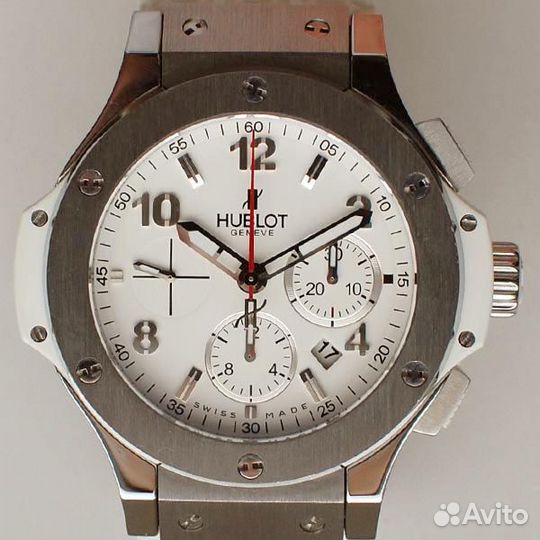 Часы мужские Hublot Big Bang Steel White