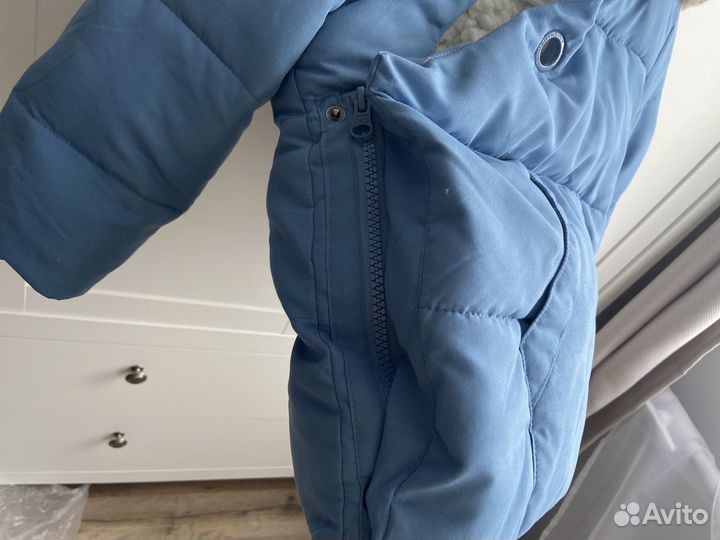 Зимняя куртка для мальчика 92 vertbaudet Франция
