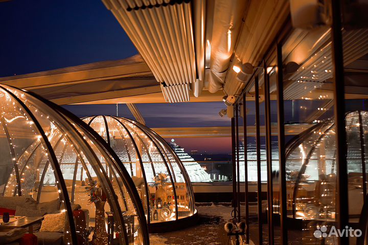 Купольный ресторан свидание на высоте