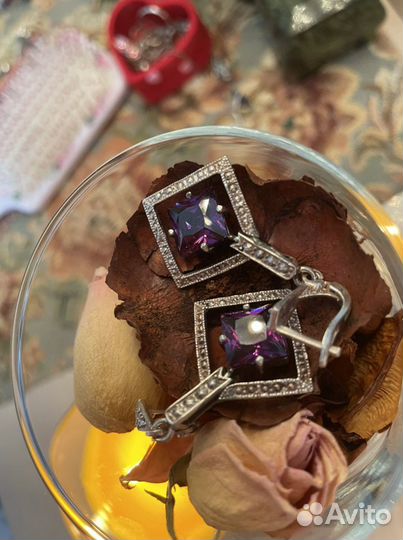 Серебряные серьги