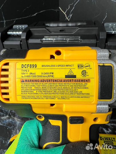 Гайковерт dewalt dcf 899 новый