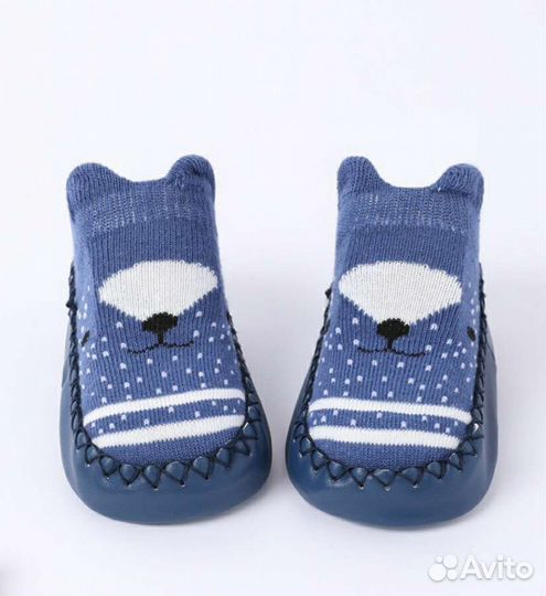 Носочки с подошвой