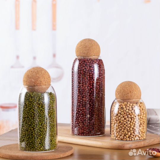 Баночки для сыпучих продуктов