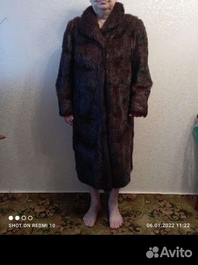 Нутриевая шуба