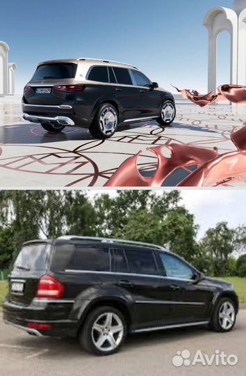 Тюнинг рестайлинг GL X164 в glsx167 maybach