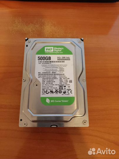 Жесткий диск на 500GB