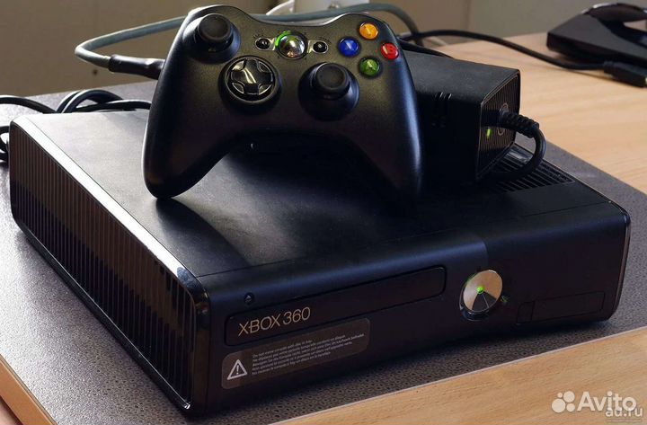 Xbox 360 slim,прошитая