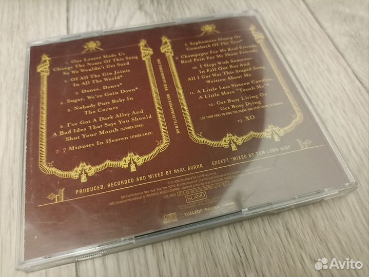 Cd диски Fall Out Boy