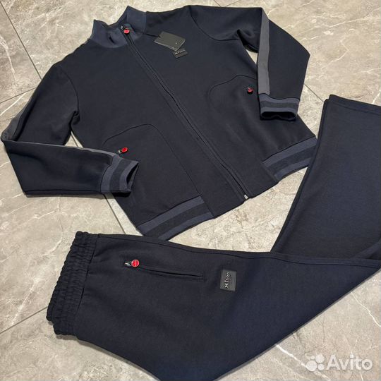 Спортивный костюм синий Kiton