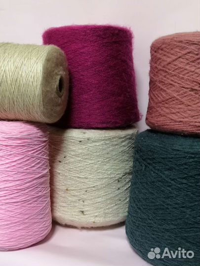 Пряжа для вязания мохер