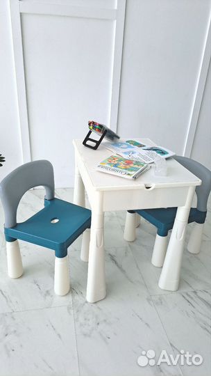 Столик и стульчик для детей трансформер