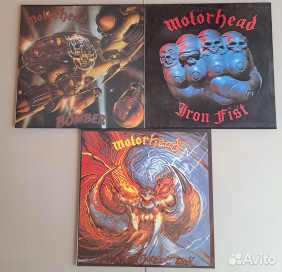 Виниловые пластинки Motorhead lp Россия 91-92гг