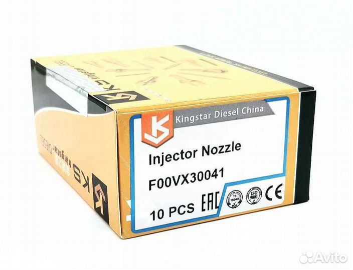 Распылитель F00VX30041 пьезофорсунки Bosch 0445116