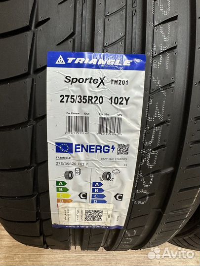 Triangle Sports TH201 245/40 R20 и 275/35 R20 107VR
