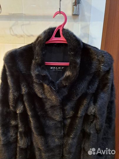 Шуба норковая поперечка